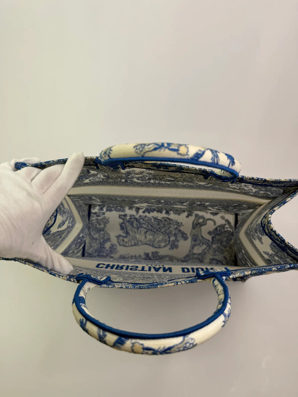 CHRISTIAN DIOR LARGE BOOK TOTE