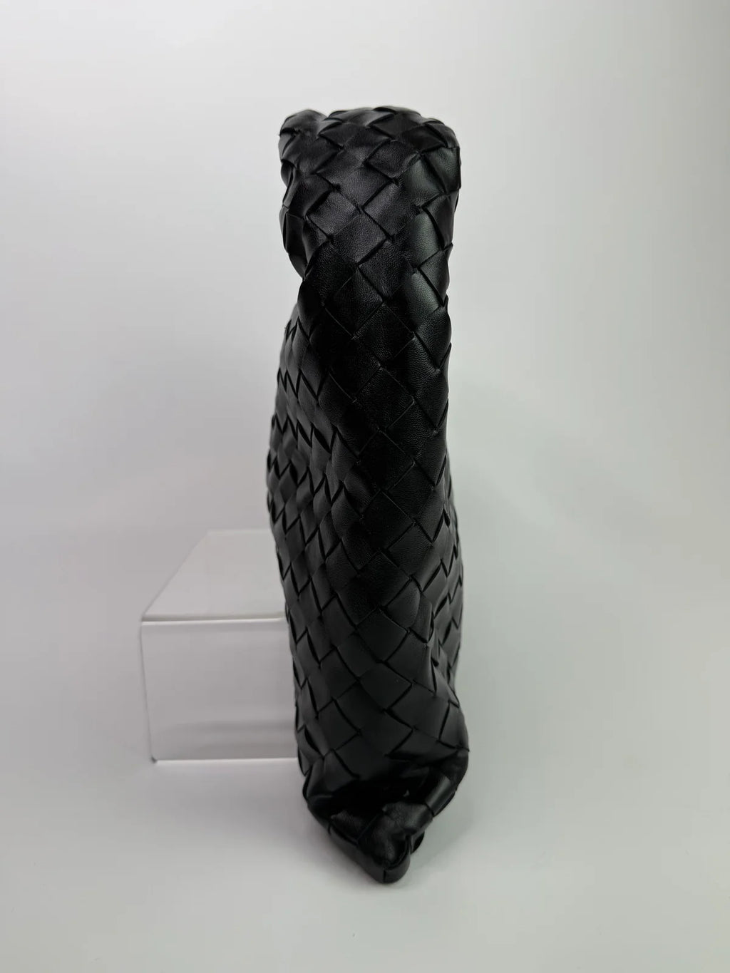 BOTTEGA VENETA MEDIUM HOP INTRECCIATO LEATHER TOTE