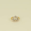 Chopard 18K Yellow Gold Happy Diamonds Ring 49