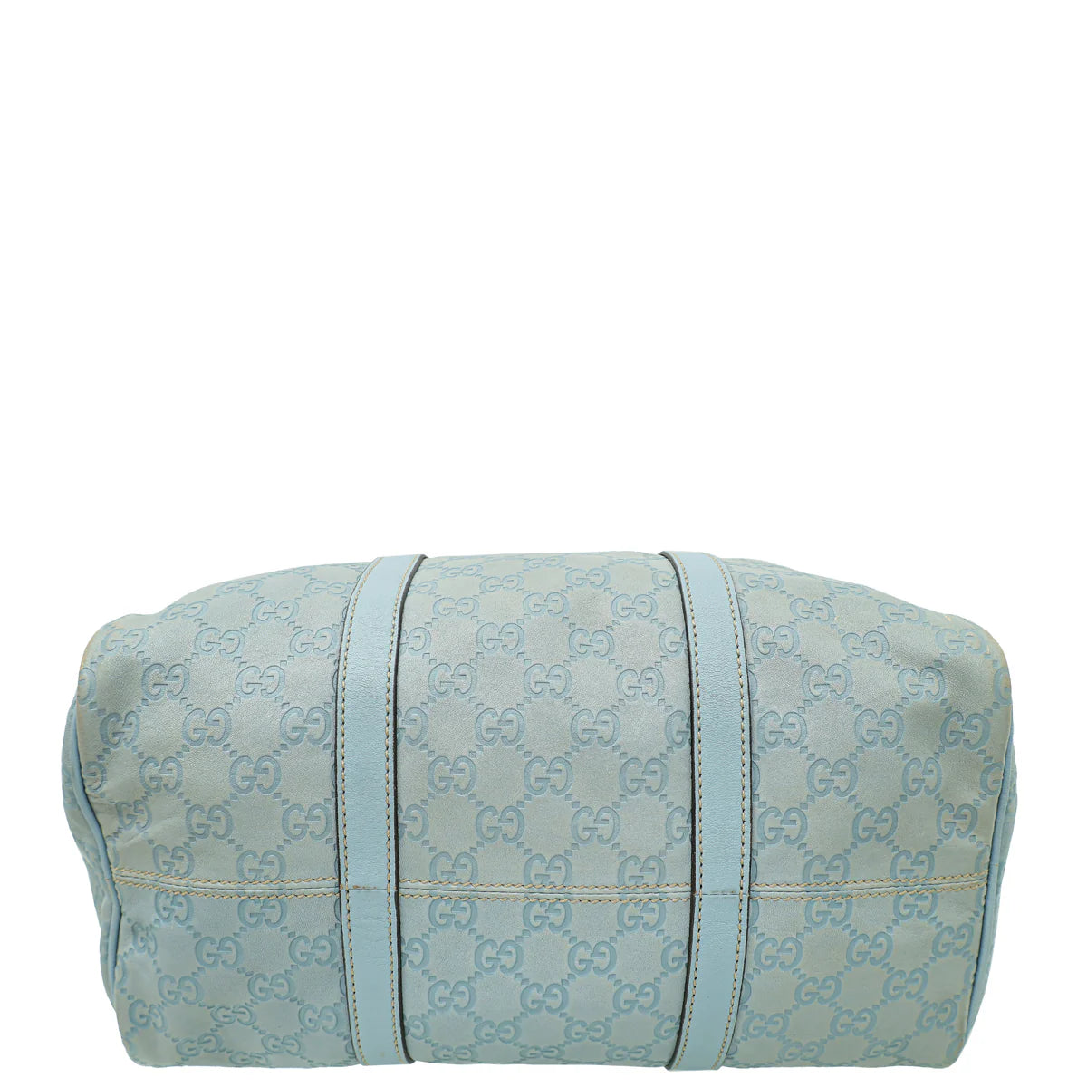 Gucci Light Blue Guccissima Joy Boston Medium Bag