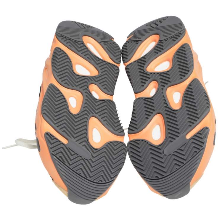 Yeezy x Adidas Multicolor Mesh And Suede Boost 700 Enflame Amber Sneakers Size 43 1/3