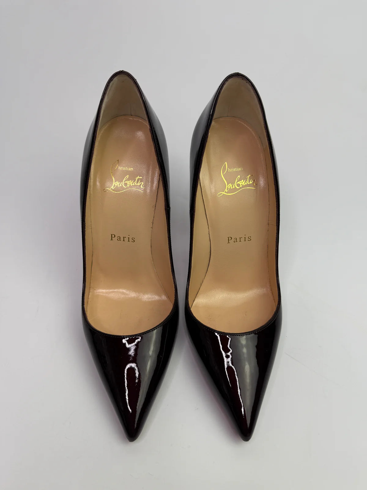 CHRISTIAN LOUBOUTIN SO KATE 120 IN ROUGE NOIR (SIZE 37.5/UK4.5)