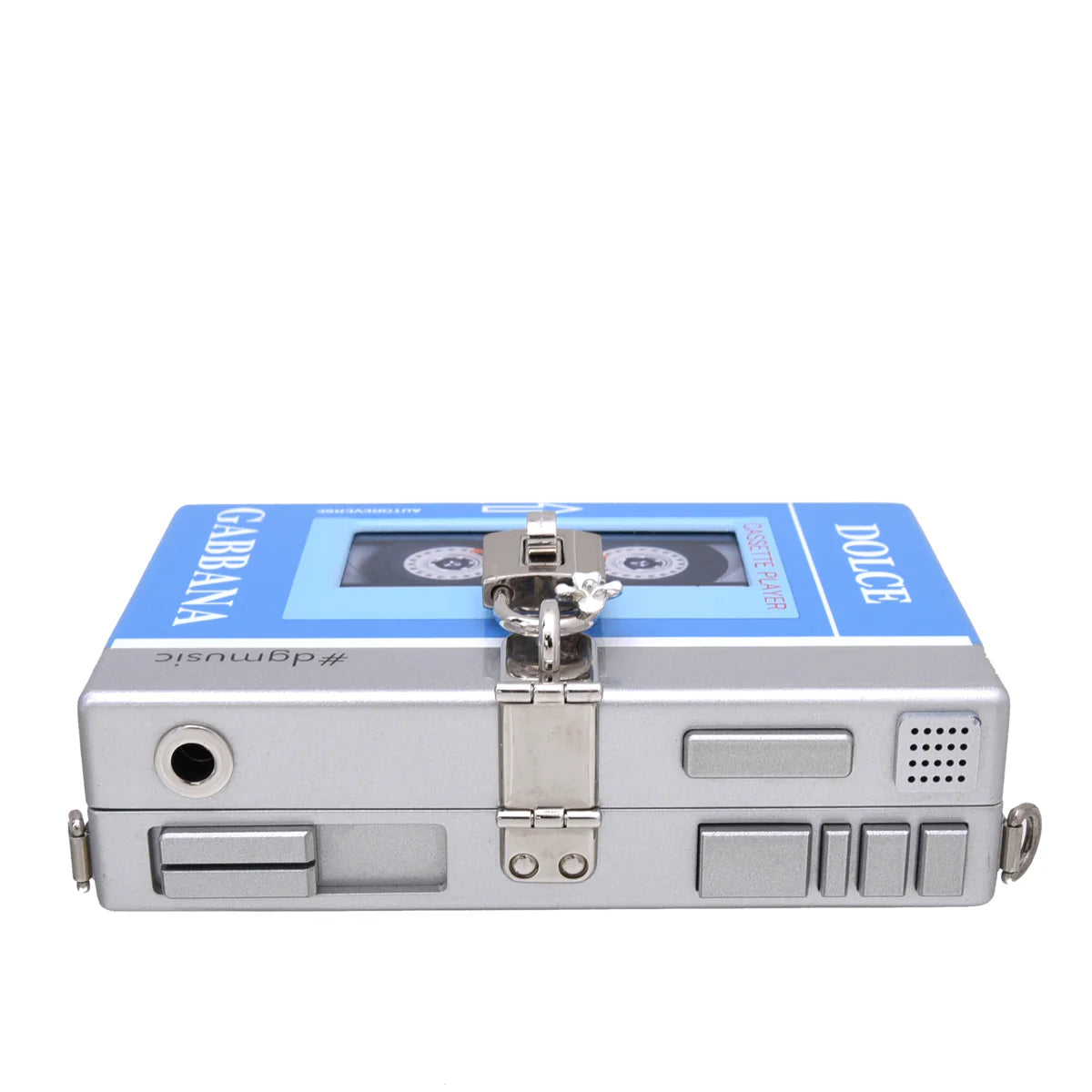 Dolce & Gabbana Bicolor Dolce Box Cassette Player Clutch Bag