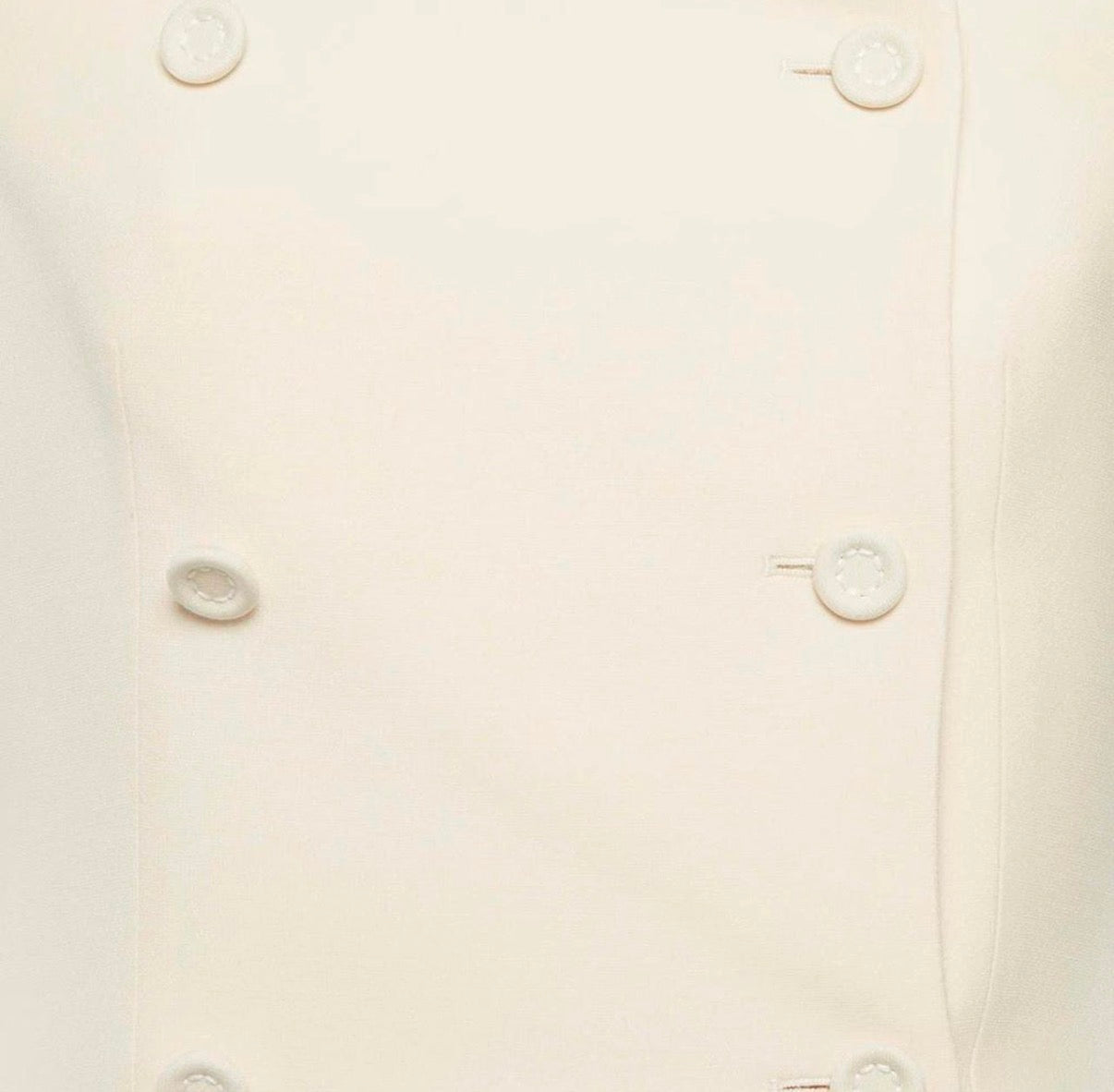 Christian Dior Cream Wool and Silk Off-Shoulder Top M