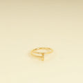 Cartier 18K Yellow Gold Juste Un Clou Small Model Ring 56