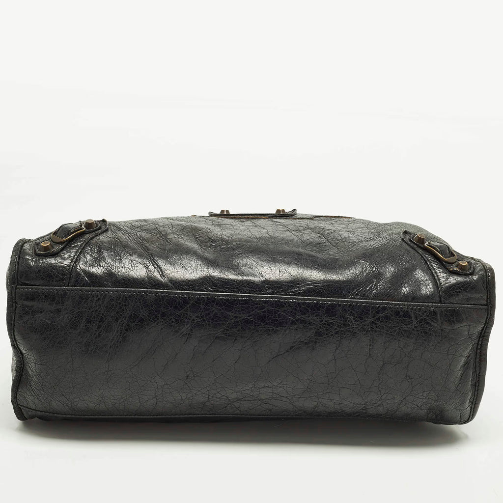 Balenciaga Classic City Black Leather Bag