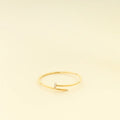 Cartier 18K Yellow Gold Juste Un Clou Diamond Small Model Bracelet 15