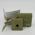 VAN CLEEF & ARPELS VINTAGE ALHAMBRA ONYX PENDANT