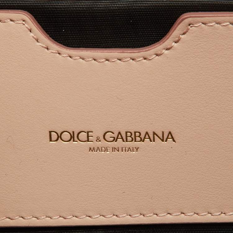 Dolce & Gabbana Beige Lace and Satin Sicily Flap Clutch