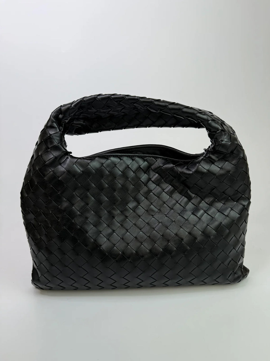 BOTTEGA VENETA MEDIUM HOP INTRECCIATO LEATHER TOTE