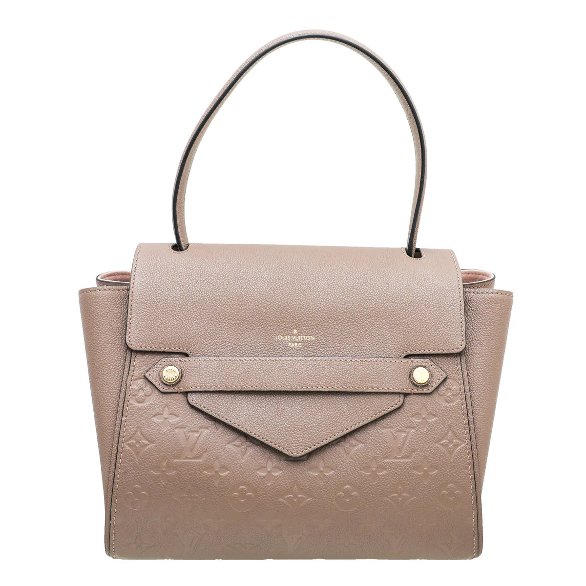 Louis Vuitton Taupe Monogram Empreinte Trocadero Bag