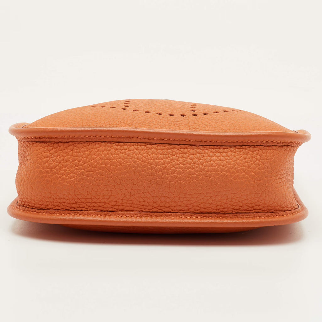 Hermes Evelyne Amazone TPM 16 Mango Taurillon Clemence Leather Crossbody Bag