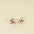 Hermes 18K Rose Gold Finesse Earrings