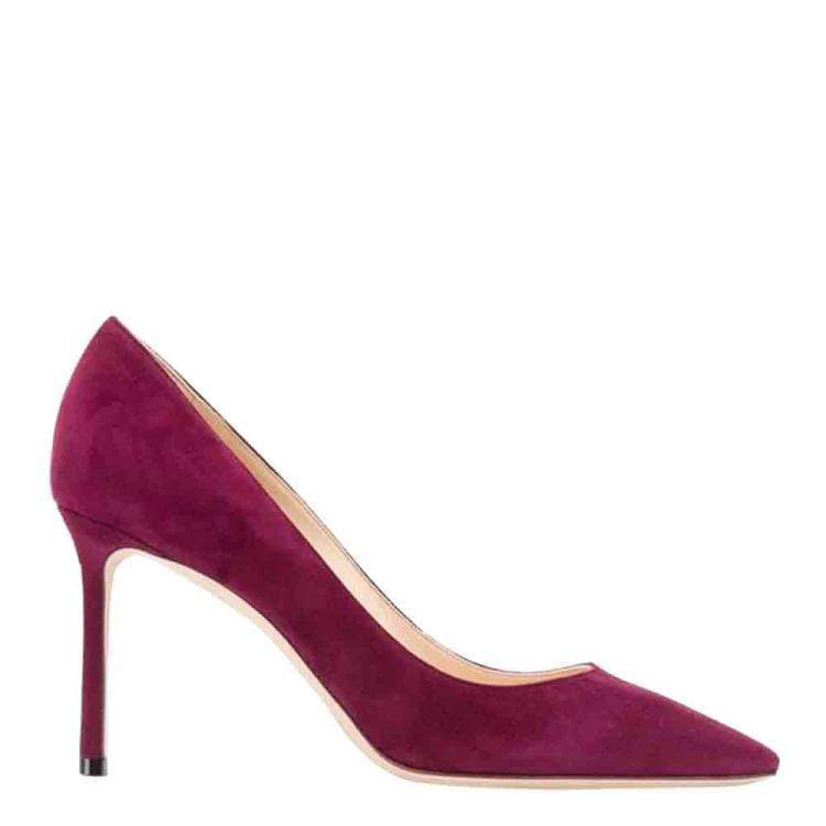 Jimmy Choo Pink Suede Love Pumps Size EU 35