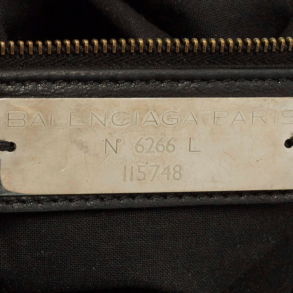 Balenciaga Classic City Black Leather Bag