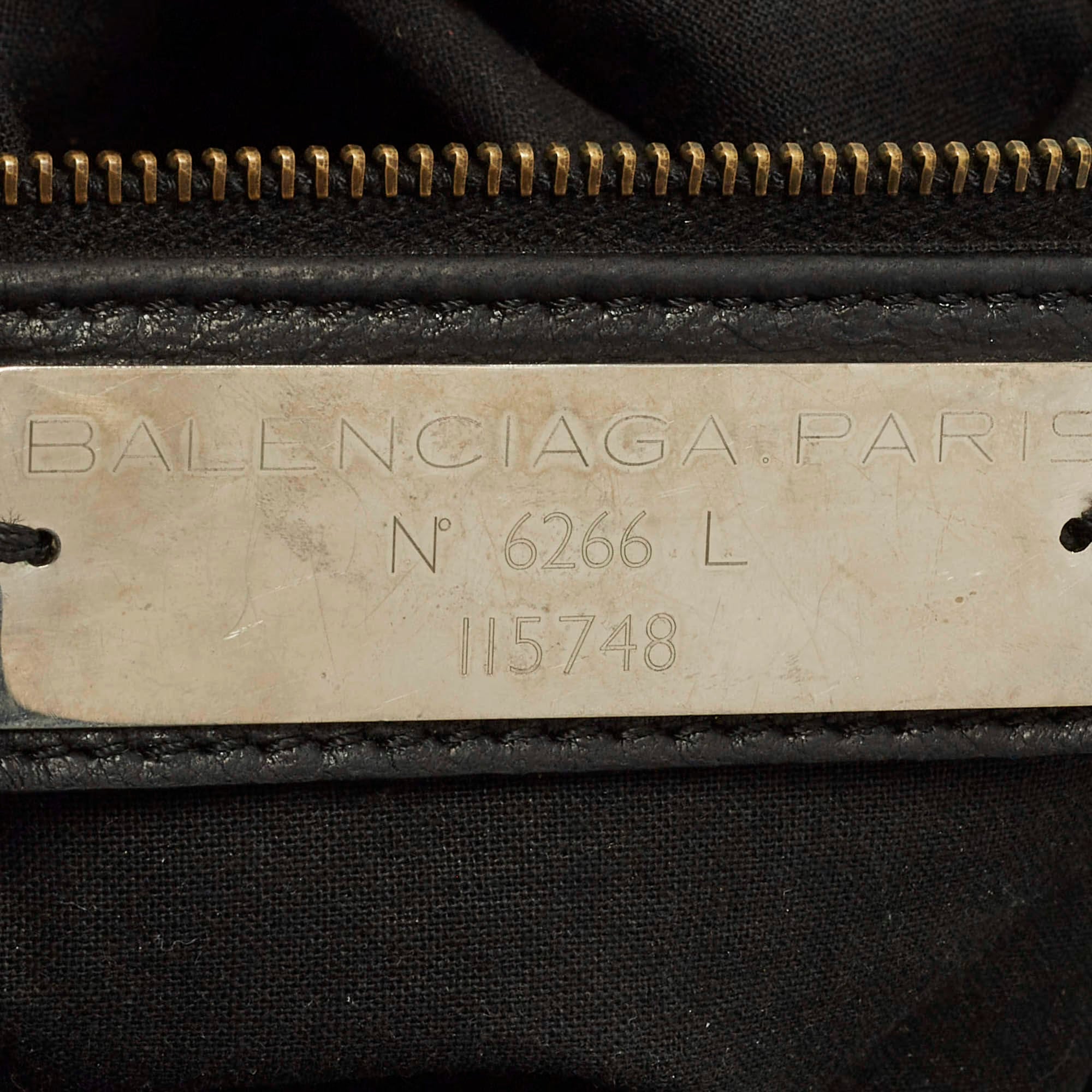 Balenciaga Classic City Black Leather Bag