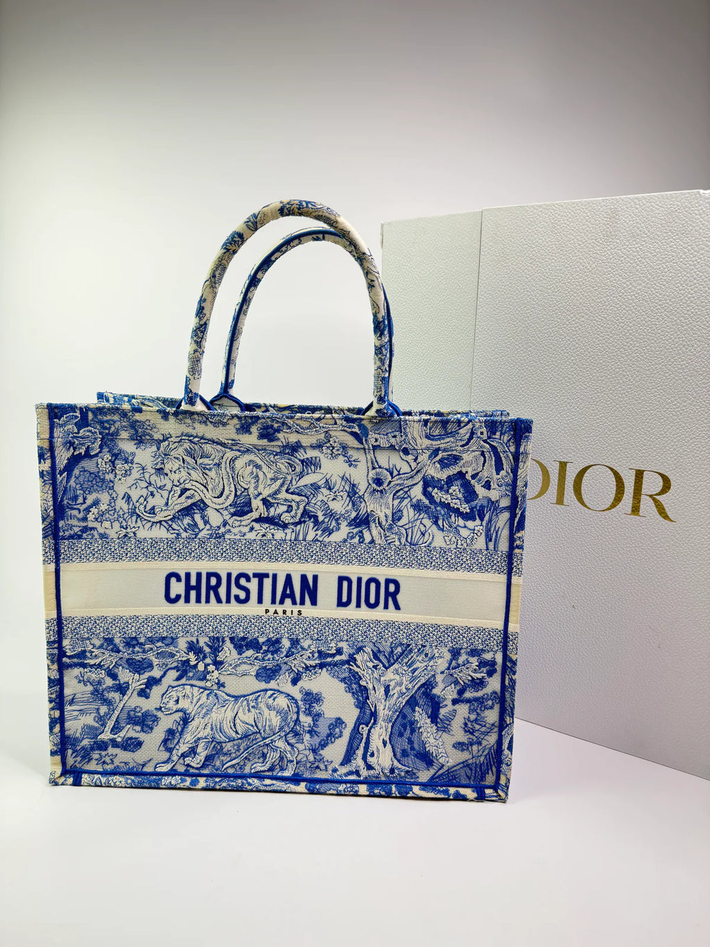 CHRISTIAN DIOR LARGE BOOK TOTE