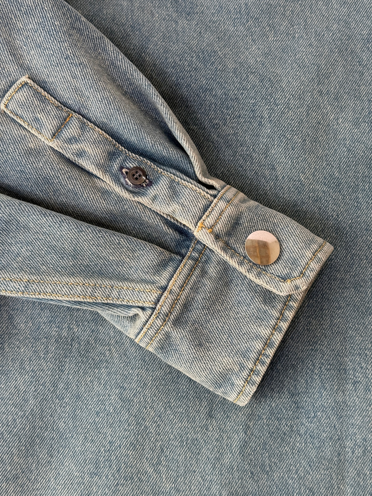 PRADA OVERSIZED DENIM SHIRT DRESS (SIZE 38/UK6)