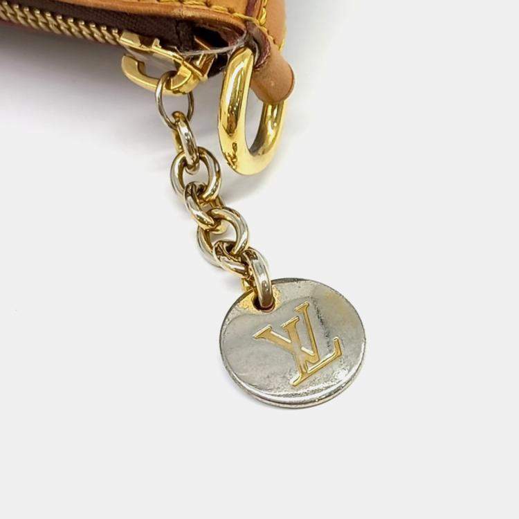 Louis Vuitton Brown Coated Canvas and Leather Monogram Palermo Pm