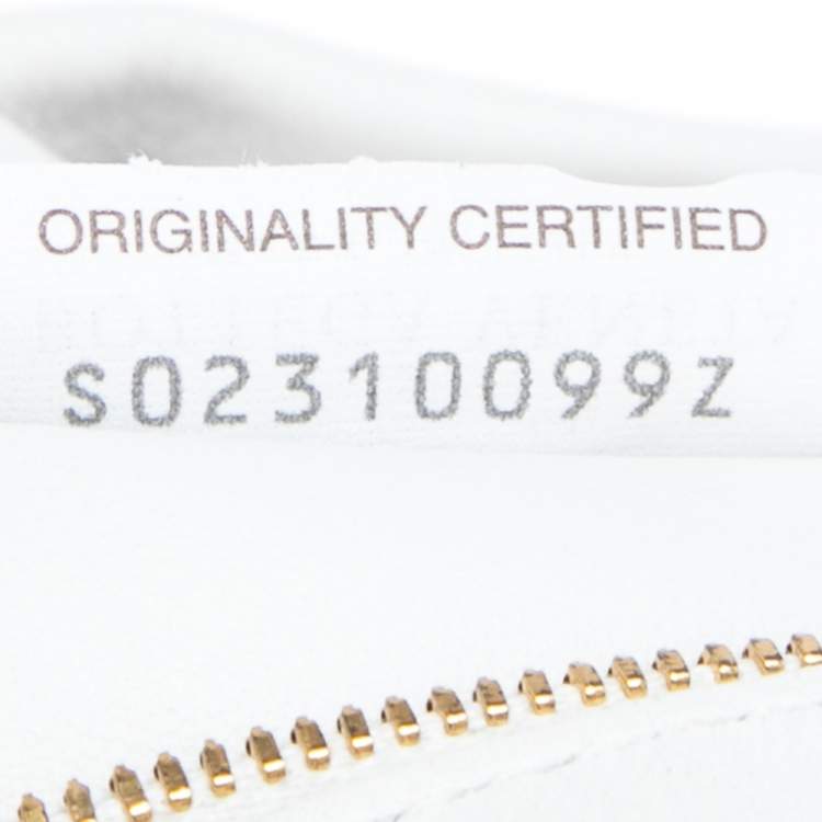 Bottega Veneta White Leather Double Knot Clutch