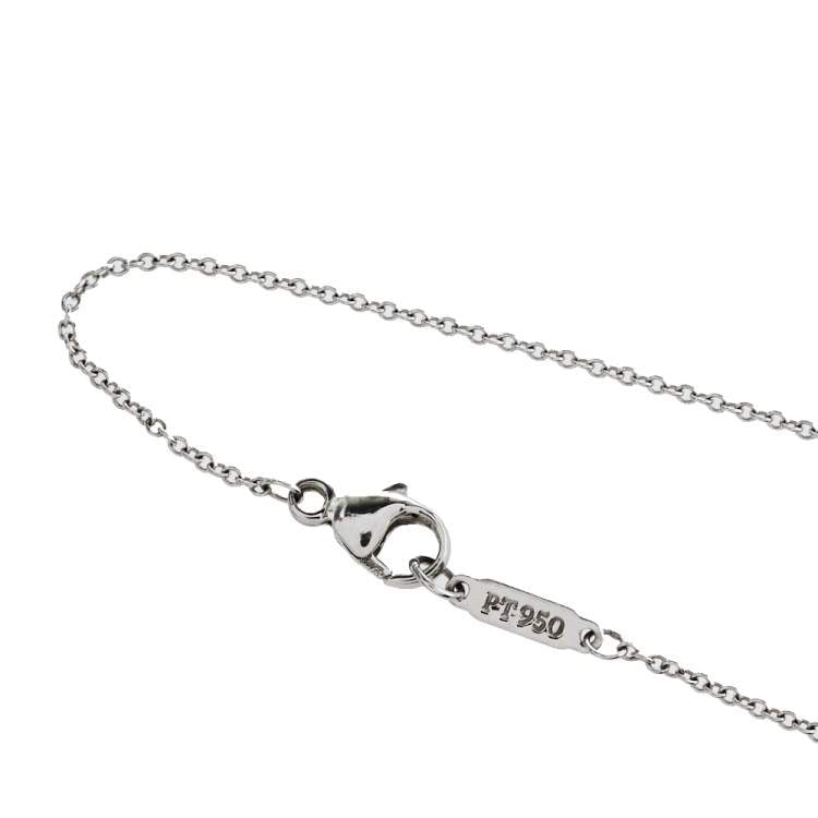 Tiffany & Co. Legacy Diamond Platinum Pendant Necklace