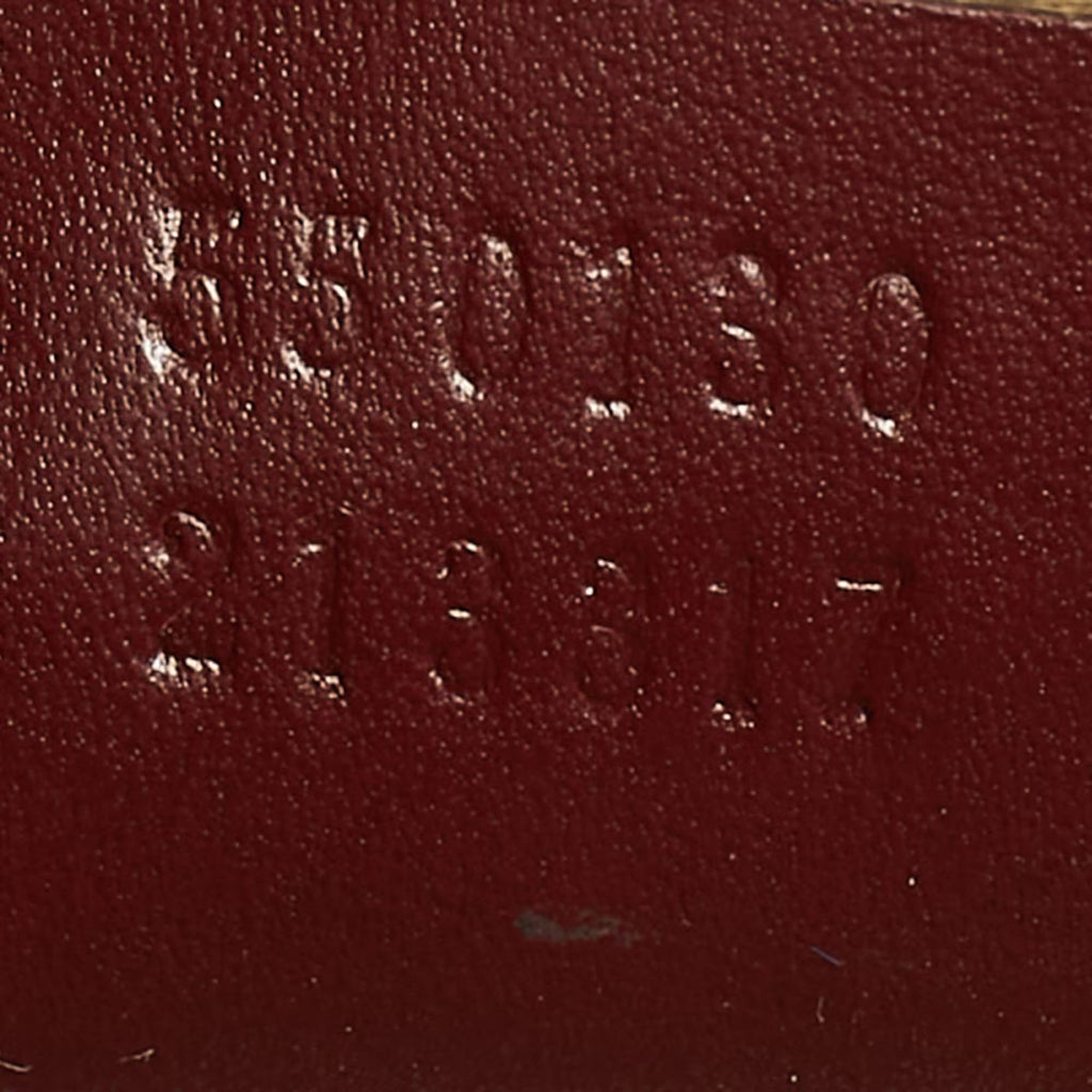 Gucci Arli Burgundy Leather Totes Bag