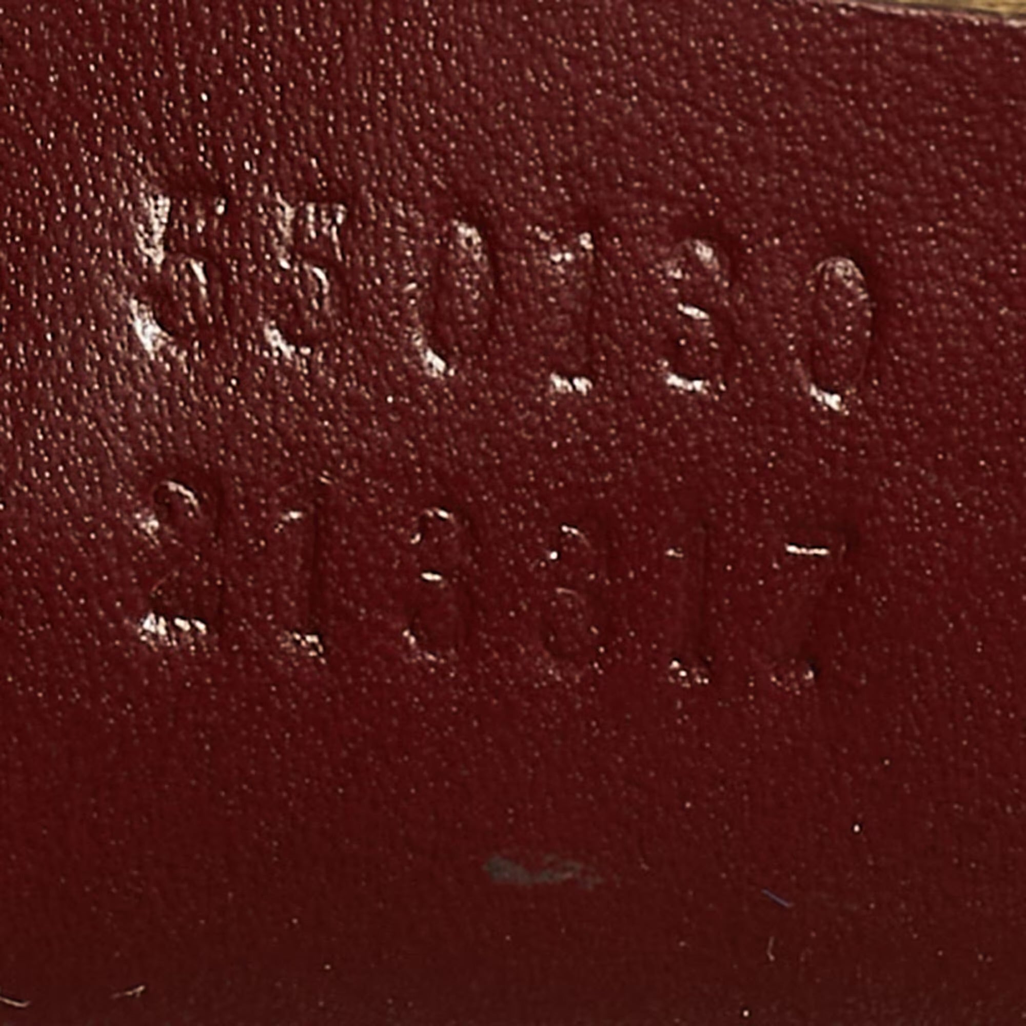 Gucci Arli Burgundy Leather Totes Bag