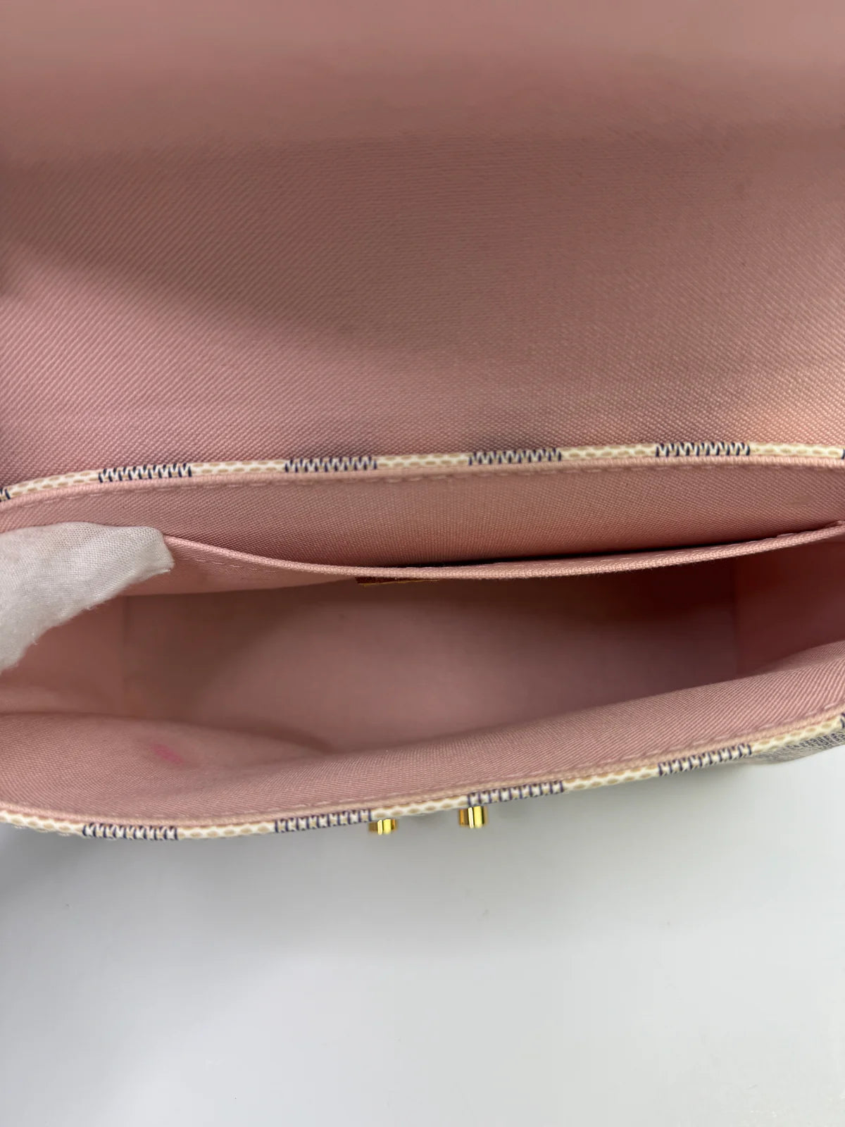 LOUIS VUITTON DAMIER AZUR CANVAS CROISETTE BAG