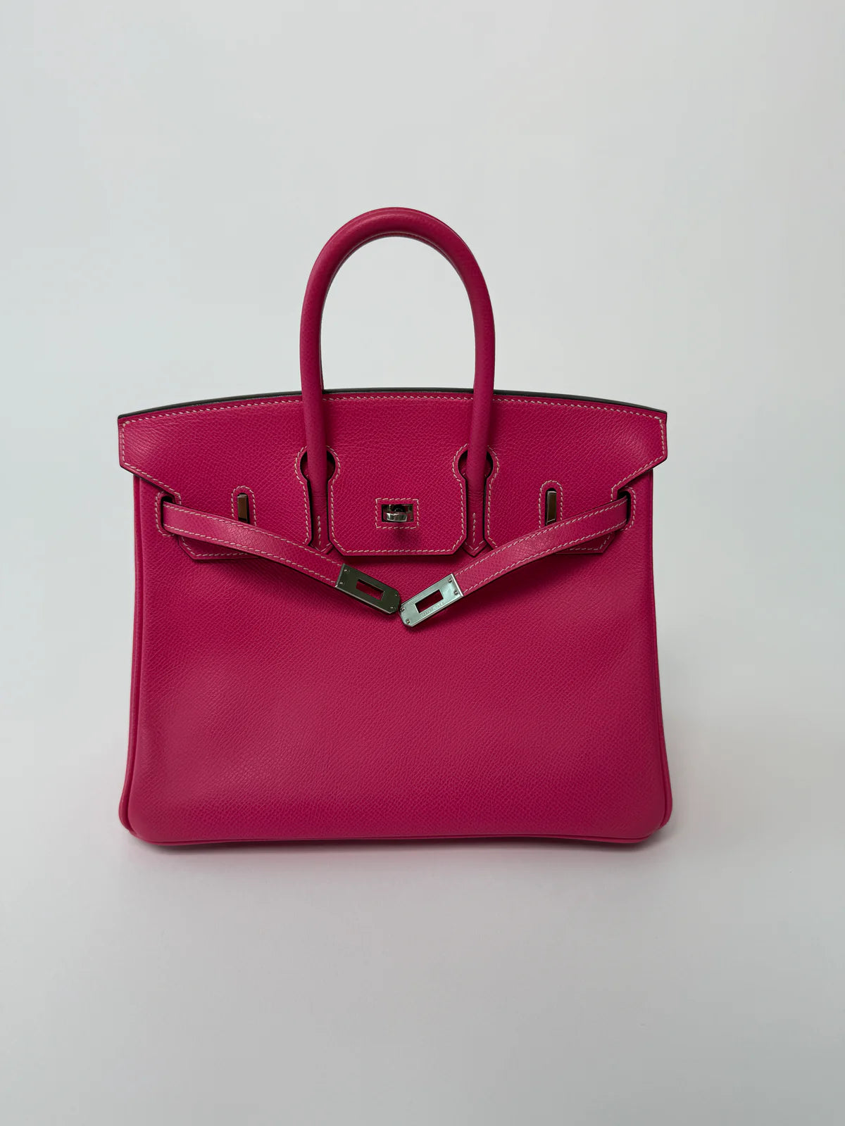 HERMÈS BIRKIN 25 IN CANDY ROSE TYRIEN & RUBIS EPSOM PHW