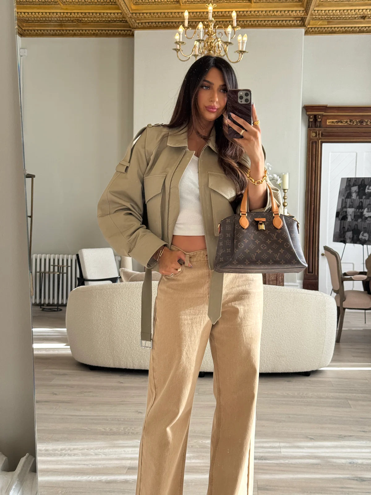 LOUIS VUITTON RIVOLI PM MONOGRAM TOTE