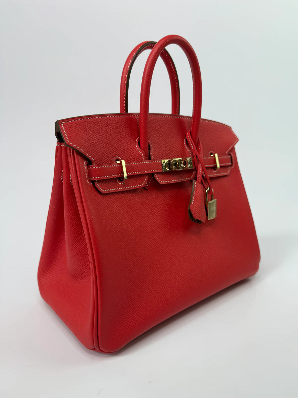 HERMÈS BIRKIN 25 IN CANDY ROSE JAIPUR EPSOM WITH PERMABRASS HARDWARE