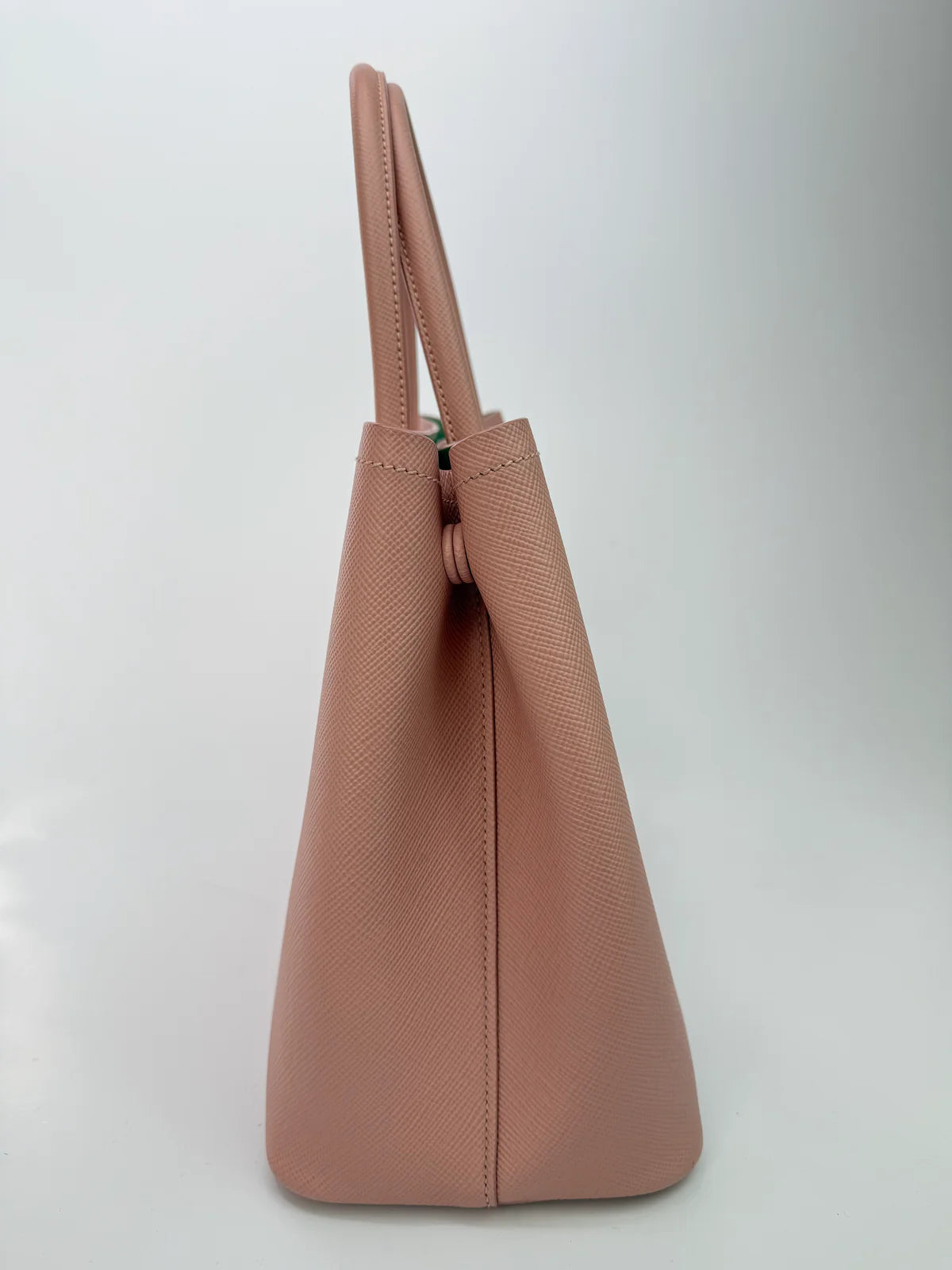 PRADA SAFFIANO CUIR DOUBLE TOTE BAG