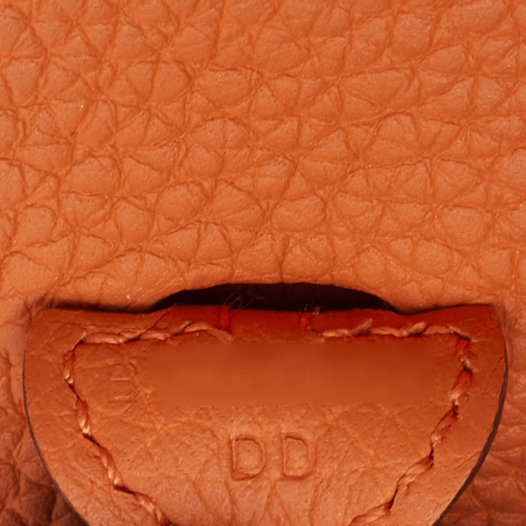 Hermes Evelyne Amazone TPM 16 Mango Taurillon Clemence Leather Crossbody Bag