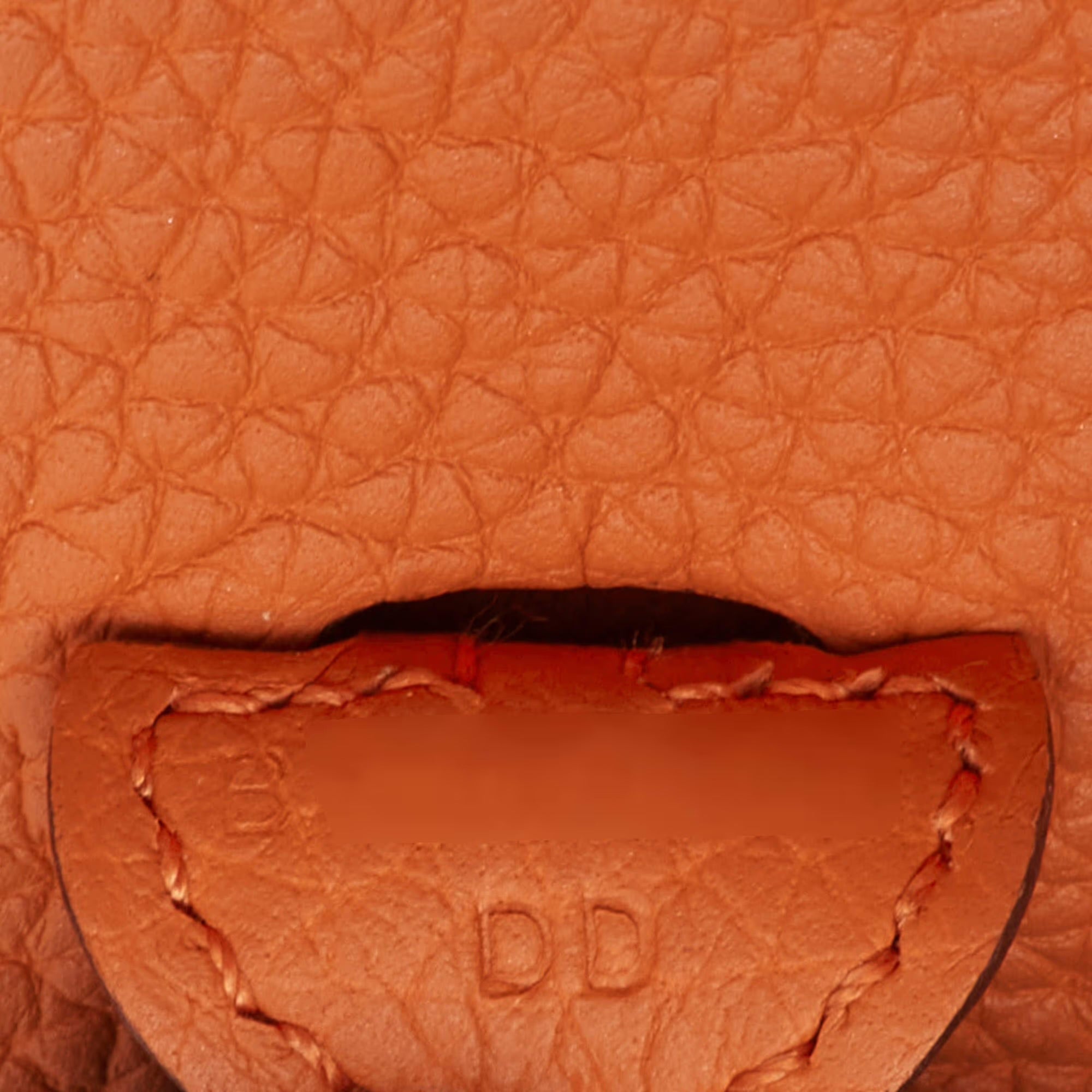 Hermes Evelyne Amazone TPM 16 Mango Taurillon Clemence Leather Crossbody Bag