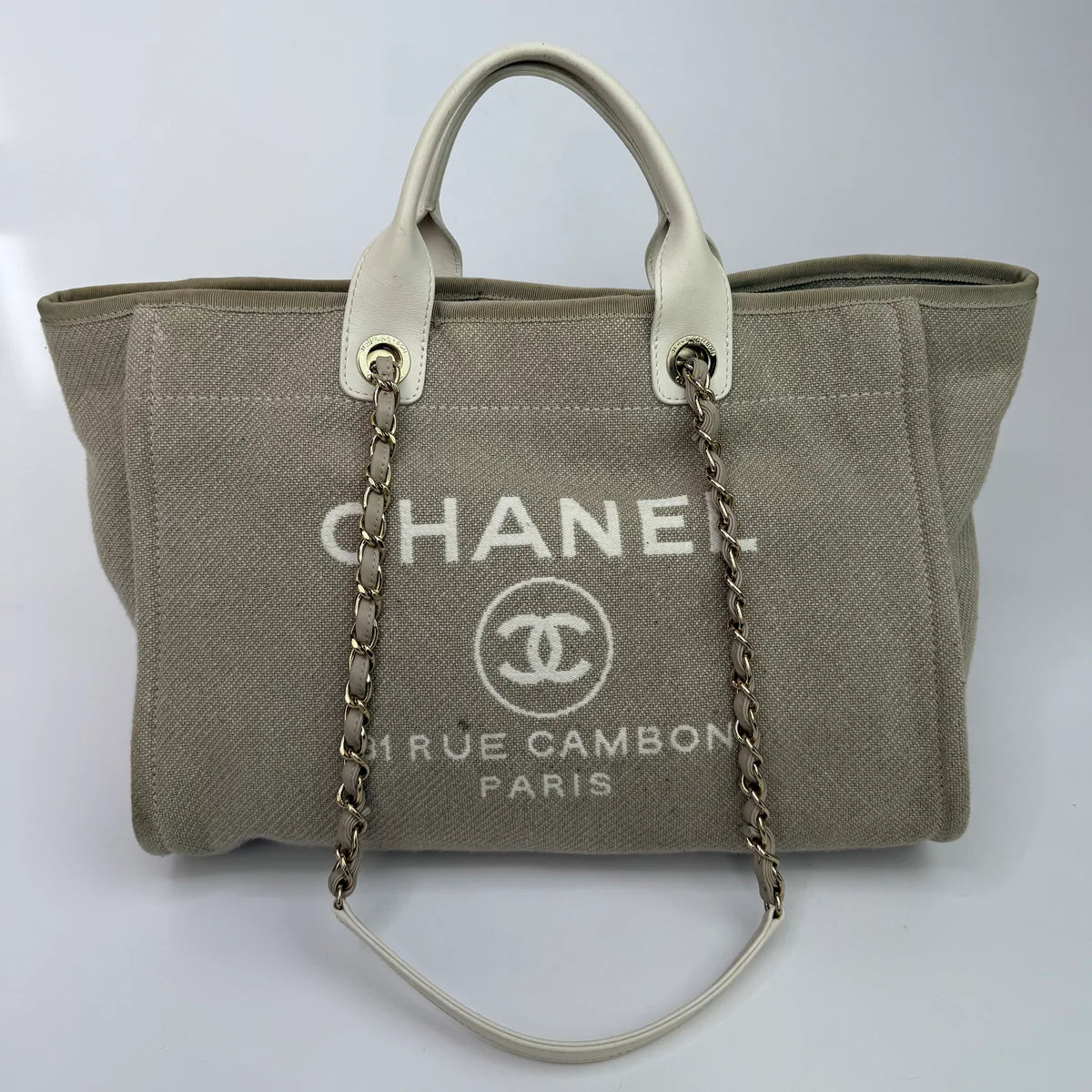 CHANEL DEAUVILLE TOTE BAG