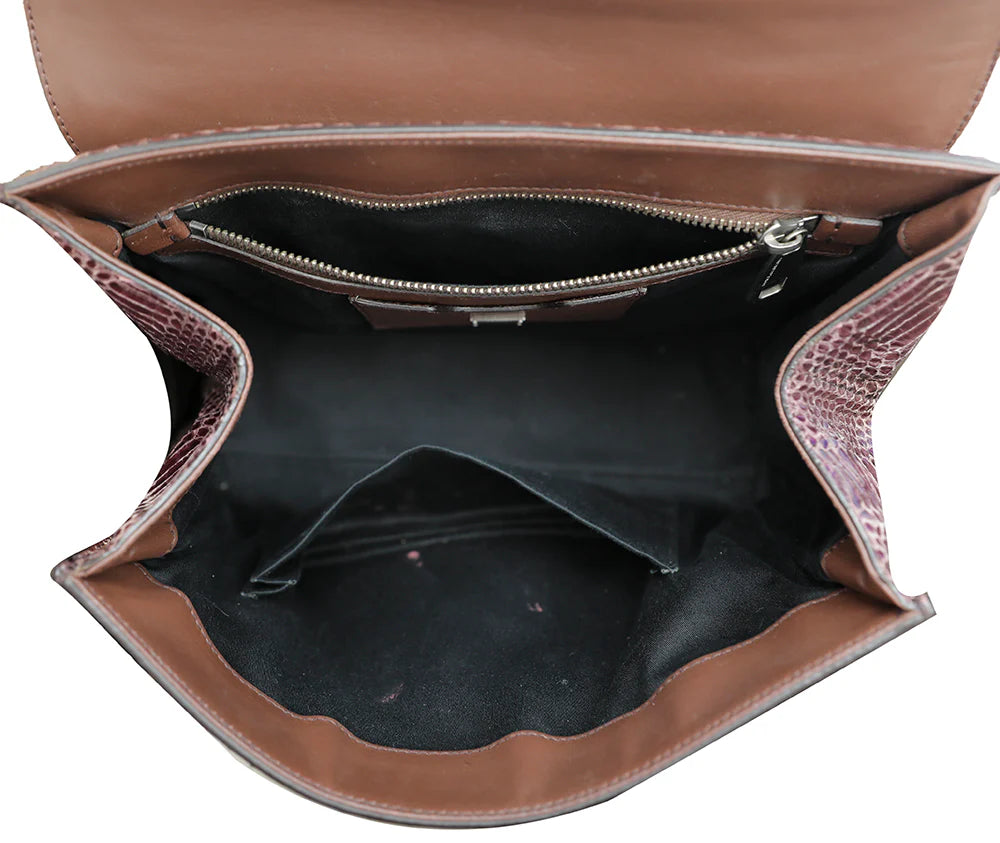 Dolce & Gabbana Multicolor Monica Python Brocade Bag